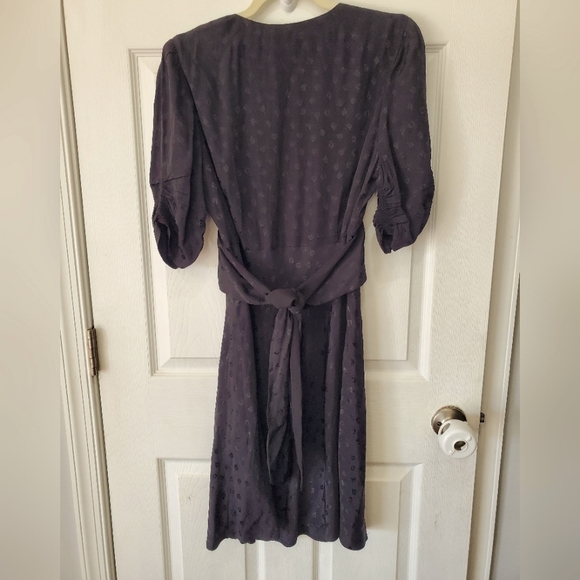 AllSaints Black ‘Avery’ dress with short sleeves Size:10 - Picture 10 of 15